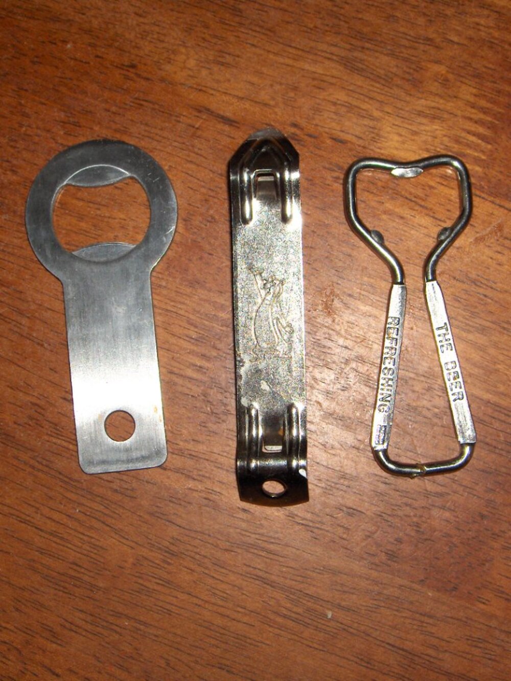 Vintage Hamms Beer Bottle openers, Chef mate bottle opener